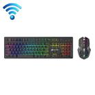 Attack Shark T3RGB RGB Luminous Wireless Keyboard And Mouse Set(Black) - 1