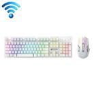 Attack Shark T3RGB RGB Luminous Wireless Keyboard And Mouse Set(White) - 1