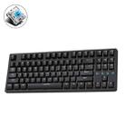 ZIYOU LANG K87 87-Keys Hot-Swappable Wired Mechanical Keyboard, Cable Length: 1.5m, Style: Green Shaft (Black White Light) - 1