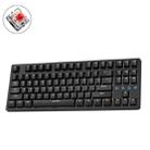 ZIYOU LANG K87 87-Keys Hot-Swappable Wired Mechanical Keyboard, Cable Length: 1.5m, Style: Red Shaft  (Black White Light) - 1