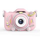 Q10 HD 1080P Dual-Camera Astronaut Kids Camera Photo and Video Digital Camera(Pink) - 1