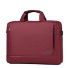 OUMANTU 020 Event Computer Bag Oxford Cloth Laptop Computer Backpack, Size: 13 inch(Wine Red) - 1