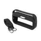 For Bose SoundLink Flex Bluetooth Speaker Silicone Protective Case Cover With Shoulder Strap(Black) - 1