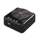 Manovo H3 Retro Vinyl Record Player Shape Mini Bluetooth Speaker, Color: Black - 1