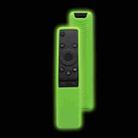 For Samsung BN59 Series Smart TV Remote Control Non-Slip Silicone Protective Case(Luminous Green) - 1