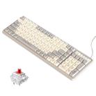LANGTU GK102 102 Keys Hot Plugs Mechanical Wired Keyboard. Cable Length: 1.63m, Style: Red Shaft (Beige Knight) - 1