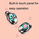 F9 In-ear Touch Display HD Bluetooth 5.2 Wireless TWS Earphone(Moon White Fingerprint) - 5