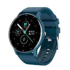 BW0223 Heart Rate/Blood Oxygen/Blood Pressure Monitoring Bluetooth Smart Calling Watch, Color: Silicone Blue - 1