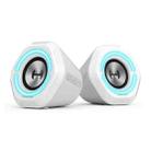 EDIFIER G1000 Desktop Mini RGB Game Wireless Bluetooth Speaker(White) - 1