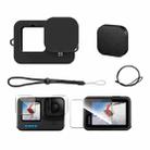 Silicone Case Protector + Tempered Film Set For GoPro HERO9 Black / HERO10 Black - 1