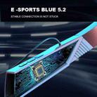 E68 Bluetooth V5.2 Earphones Magnetic Sport Neckband Wireless Headphones With Mic(Gradient Purple) - 4
