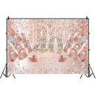 MDU05523 1.5m x 1m Rose Golden Balloon Birthday Party Background Cloth Photography Photo Pictorial Cloth - 1