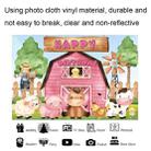 1.5m x 1m Cartoon Farm Animals Photography Backdrop Birthday Party Background Decoration(MDT11540) - 4
