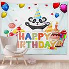 Happy Birthday Photo Backdrop Party Decoration Tapestry, Size: 150x100cm(GT56-6) - 1