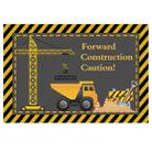 1.2m x 0.8m Construction Vehicle Series Happy Birthday Photography Background Cloth(12200968) - 1