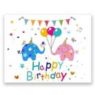 Birthday Party Background Cloth Decoration Shooting Cloth, Size: 90x70cm(HB021) - 1