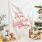 GT282 Birthday Background Cloth Party Scene Arranges Children Photos, Size: 150x200cm Velvet Cloth(31) - 1