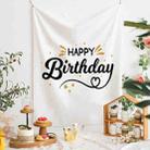 GT282 Birthday Background Cloth Party Scene Arranges Children Photos, Size: 150x200cm Velvet Cloth(25) - 1