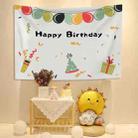 Birthday Background Cloth Cartoon Baby Photo Layout Cloth, Size: Brushed Cloth 200x150cm(GT1840) - 1