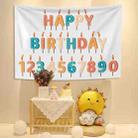Birthday Background Cloth Cartoon Baby Photo Layout Cloth, Size: Brushed Cloth 200x150cm(GT1850) - 1