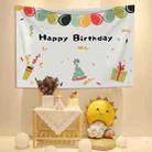 Birthday Background Cloth Cartoon Baby Photo Layout Cloth, Size: Brushed Cloth 230x180cm(GT1840) - 1