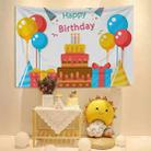 Birthday Background Cloth Cartoon Baby Photo Layout Cloth, Size: Brushed Cloth 230x180cm(GT1841) - 1