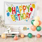Birthday Background Cloth Cartoon Baby Photo Layout Cloth, Size: Brushed Cloth 230x180cm(GT1843) - 1