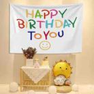 Birthday Background Cloth Cartoon Baby Photo Layout Cloth, Size: Brushed Cloth 230x180cm(GT1853) - 1
