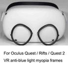 For Oculus Quest / Rifts / Quest 2 1pair VR All-in-one Glasses Frame Magnetic Suction Frame Can Match Myopic Lenses(Black) - 5