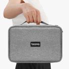 Baona Multifunctional Earphone Data Cable Digital Storage Bag, Spec: Single-Layer Box (Gray) - 6