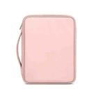 Baona BN-Q015 Leather Waterproof Shock Absorbing Handheld Tablet Bag, Size: 10.9 inches(Pink) - 1