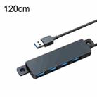 HS080-R USB3.0 120cm 4 Ports Collection High Speed HUB Extensors - 1