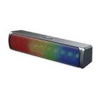 REMAX RB-M8 RGB Colorful Light Effect Bluetooth 5.0 Desktop Speaker(Deep Gray) - 1