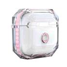 For AirPods 3 RJT-AP-03 Transparent Anti-fall Bluetooth Earphone Protective Sleeve(Pink) - 1