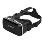 VR SHINECON SC-G04A Mobile Phone VR Glasses 3D Game Helmet Smart Handle Digital Glasses(Black) - 1