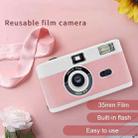 R2-FILM Retro Manual Reusable Film Camera for Children without Film(Black+Pink Purple) - 6