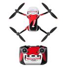 Sunnylife MM2-TZ452 For DJI Mini 2 Waterproof PVC Drone Body + Arm + Remote Control Decorative Protective Stickers Set(Shark Red) - 1