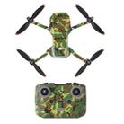 Sunnylife MM2-TZ452 For DJI Mini 2 Waterproof PVC Drone Body + Arm + Remote Control Decorative Protective Stickers Set(Army Green Camouflage) - 1