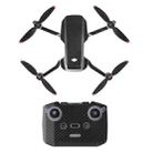 Sunnylife MM2-TZ452 For DJI Mini 2 Waterproof PVC Drone Body + Arm + Remote Control Decorative Protective Stickers Set(Carbon Pattern Black) - 1