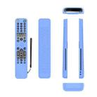 Y46 Remote Control Anti-Fall Silicone Protective Case For Sony RMF-TX600C/P/U/E 500U/E(Luminous Blue) - 1