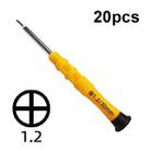 20pcs Mini Screwdriver Anti-Slip Mobile Phone Disassembly Maintenance Tools, Series: 1.2 Phillips - 1