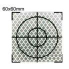 FP001 Diamond Tunnel Mapping Reflective Sticker Monitoring Measurement Point Sticker, Size: 60x60mm - 1