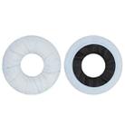 1pair Headphones Sponge Cover for Sony WH-CH500/510/ZX100/330, Spec: Wrinkled White - 1