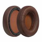 For Edifier W855BT 2pcs Headset Soft and Breathable Sponge Cover, Color: Brown Protein - 1