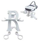 For Oculus Quest 2 /Pico 4 /Pro VR Headset Display Stand Holder Mount(White) - 1