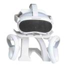 For Oculus Quest 2 /Pico 4 /Pro VR Headset Display Stand Holder Mount(White) - 5