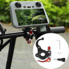 For Mini 3 Pro Sunnylife MM3-ZJ400 Remote Control Shooting Camera Bicycle Clip(Black) - 1