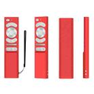 For Samsung Smartone3 TM1990C BN59-01357 Y34 Remote Control Silicone Cover(Red) - 1