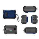 For Sony WF-1000XM4 D4 Bluetooth Earphones Anti-Drop Silicone Protective Case(Blue) - 1