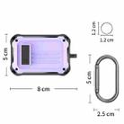 For Sony WF-1000XM4 D4 Bluetooth Earphones Anti-Drop Silicone Protective Case(Purple) - 5